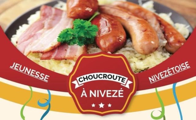 Le vendredi 7 mars à 19h ! 🍴Comme chaque année à cette période, la Jeunesse vous invite à son fameux « 𝒔𝒐𝒖𝒑𝒆𝒓 𝒄𝒉𝒐𝒖𝒄𝒓𝒐𝒖𝒕𝒆 »!💥 Et pour bien lancer notre première soirée de 2025 dans notre mythique salle l’Aurore 🛖 un showcroute vous sera proposé par les @𝑬𝙣’𝘾𝒉𝙖𝒏𝙩𝒆𝙪𝒓𝙨 🎤

Afin de perpétuer cette tradition villageoise, vous pourrez déguster :
🍖 Une 𝐜𝐡𝐨𝐮𝐜𝐫𝐨𝐮𝐭𝐞 qui sera composée d’une Francfort, d’un polonais, d’un Krakovskat, d’un jambonneau et d’une onctueuse purée. Le tout au prix démocratique de 20 euros.😵‍💫
Une version sans jambonneau est possible au prix de 17 euros.
🌭 Pour les enfants ou les réfractaires à la choucroute, des 𝐡𝐨𝐭-𝐝𝐨𝐠 peuvent également être commandés à 4 euros.

☎️ Les réservations se font par sms auprès de Martin Jérôme au 0491/23.50.58, pour 𝐥𝐞 𝟐 𝐦𝐚𝐫𝐬 𝐚𝐮 𝐦𝐚𝐱𝐢𝐦𝐮𝐦 !! Merci de préciser le repas désiré (choucroute avec jambonneau / sans jambonneau / hot-dog).
💰 Paiement le jour-même à la Salle.

La Jeunesse souhaite avant tout mettre l’accent sur le rassemblement et la convivialité, c’est pourquoi nous espérons vous voir nombreux au repas.🍽️🤩

🕺🏻 Ensuite, ceux qu’on ne présente plus, les @𝑬𝙣’𝘾𝒉𝙖𝒏𝙩𝒆𝙪𝒓𝙨 🎤 se chargeront de l’ambiance afin de vous faire danser et chanter ! 💃🏻🎤
Tout le monde est le bienvenu pour la soirée aussi, dès 22h, et l’entrée est 𝙂𝙍𝘼𝙏𝙐𝙄𝙏𝙀 ! Le bar tournera à plein régime pour étancher ta grande soif 🍻🍻
